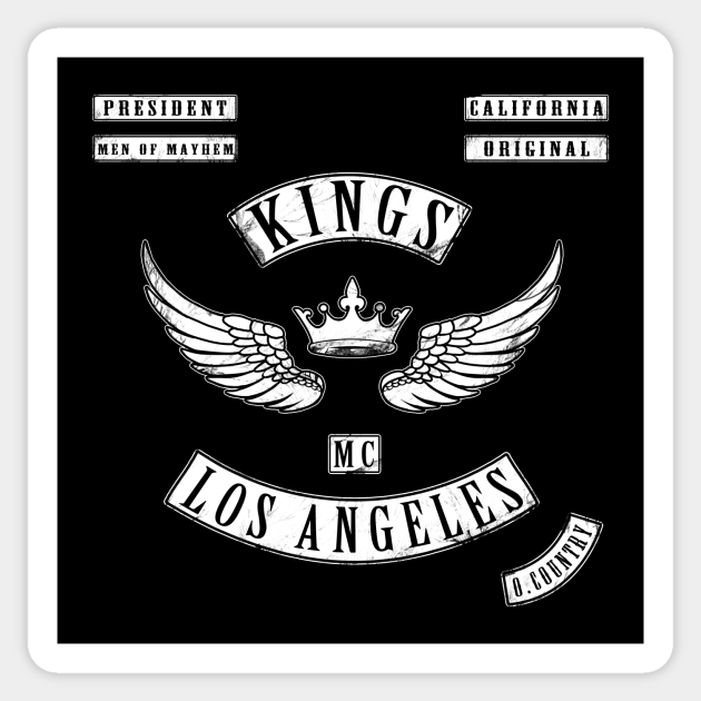 biker gang Biker Sticker TeePublic